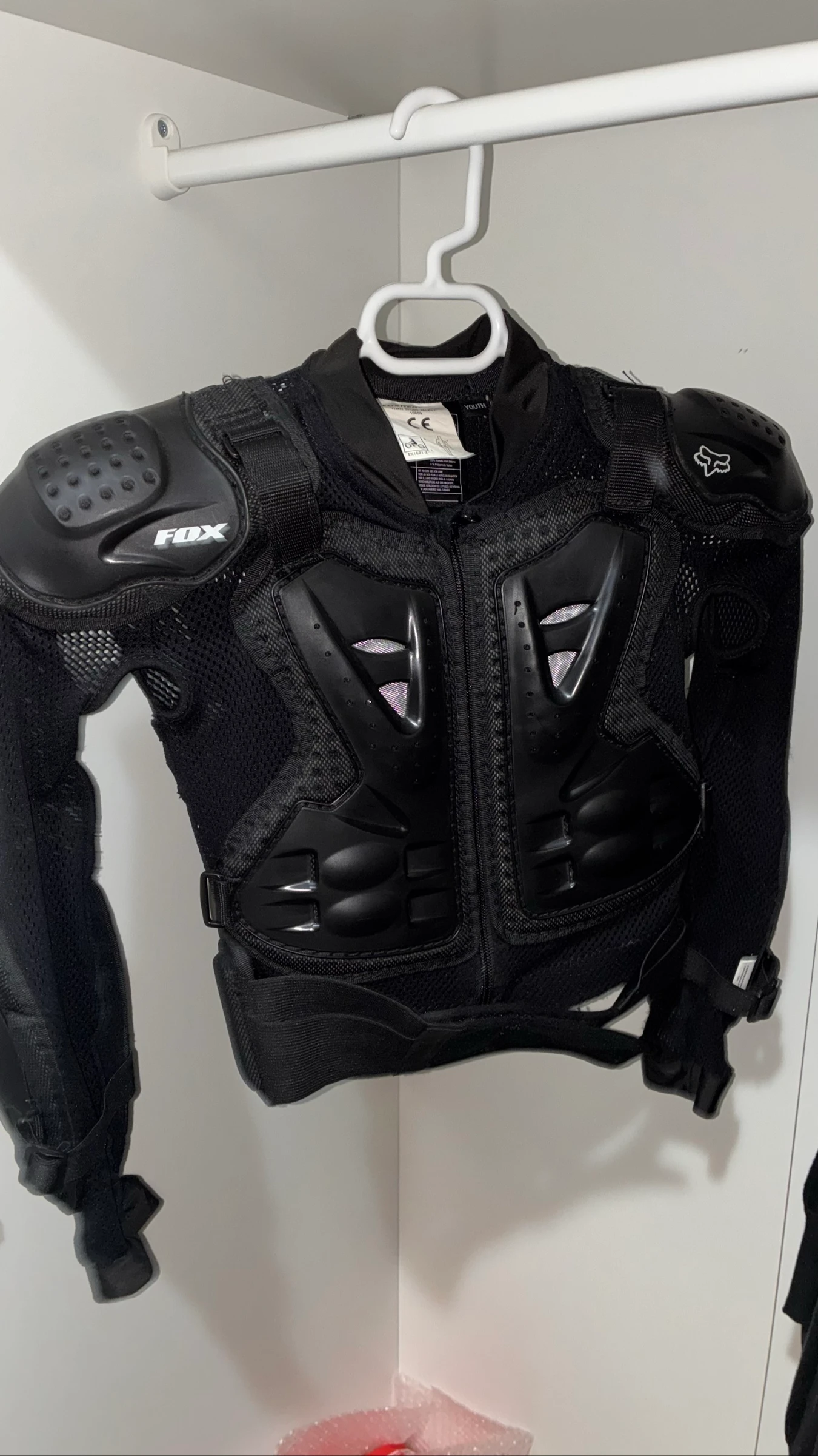 peto completo fox motocross niño